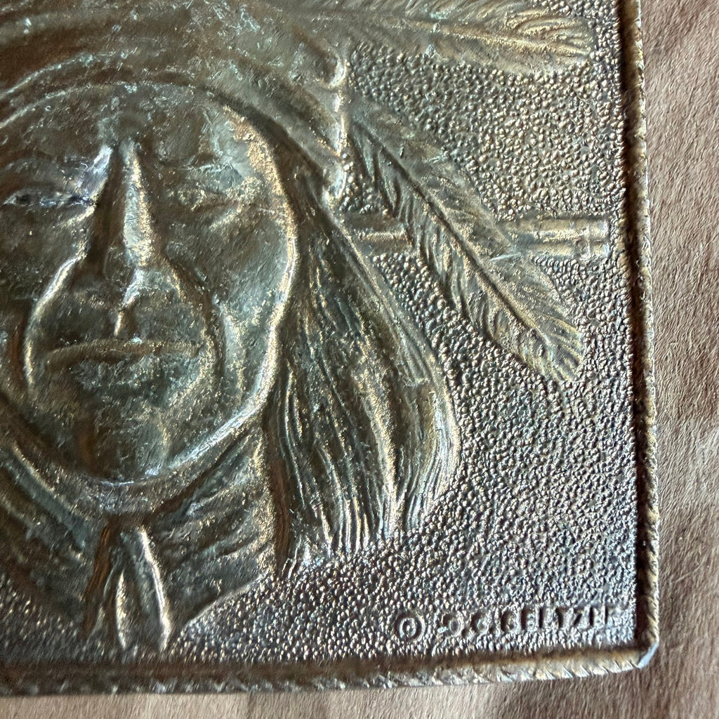 Pre-Owned D.C. Seltzer Geronimo 1904 St. Louis Exposition Commemorative Belt Buckle