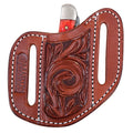 New Martin Saddlery Small Angled Leather Knife Scabbard