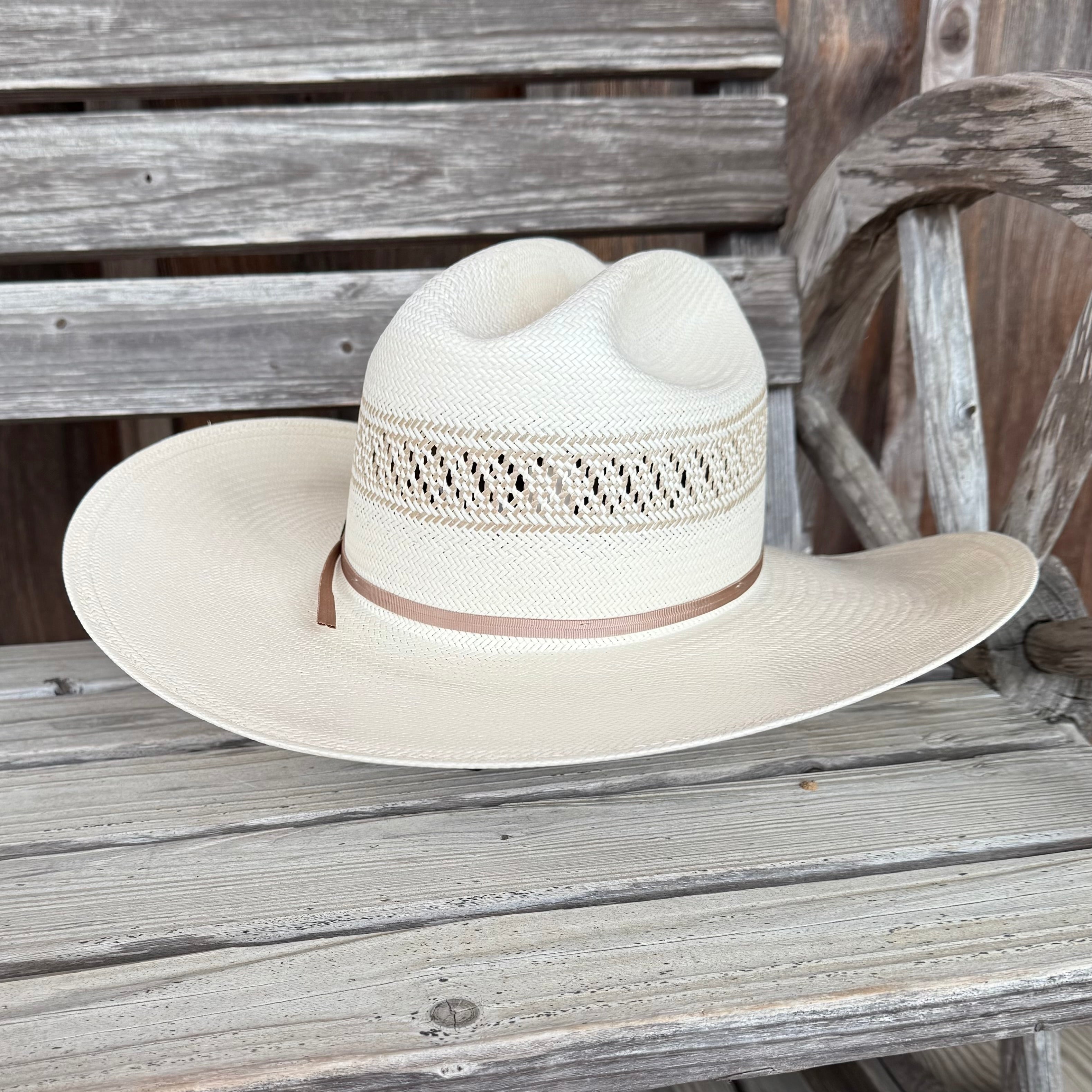 New Resistol Wildfire 20X Natural Straw Cowboy Hat