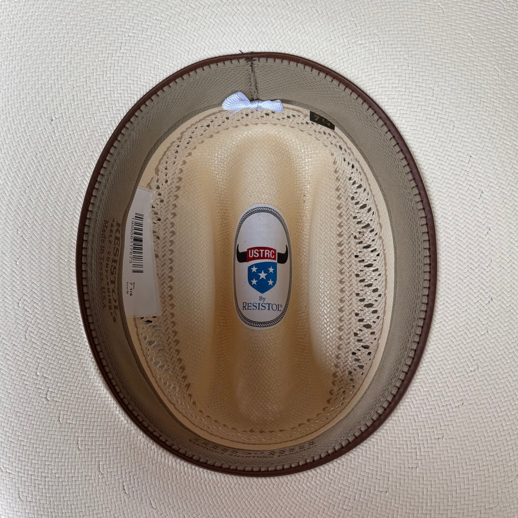 New Resistol Wildfire 20X Natural Straw Cowboy Hat