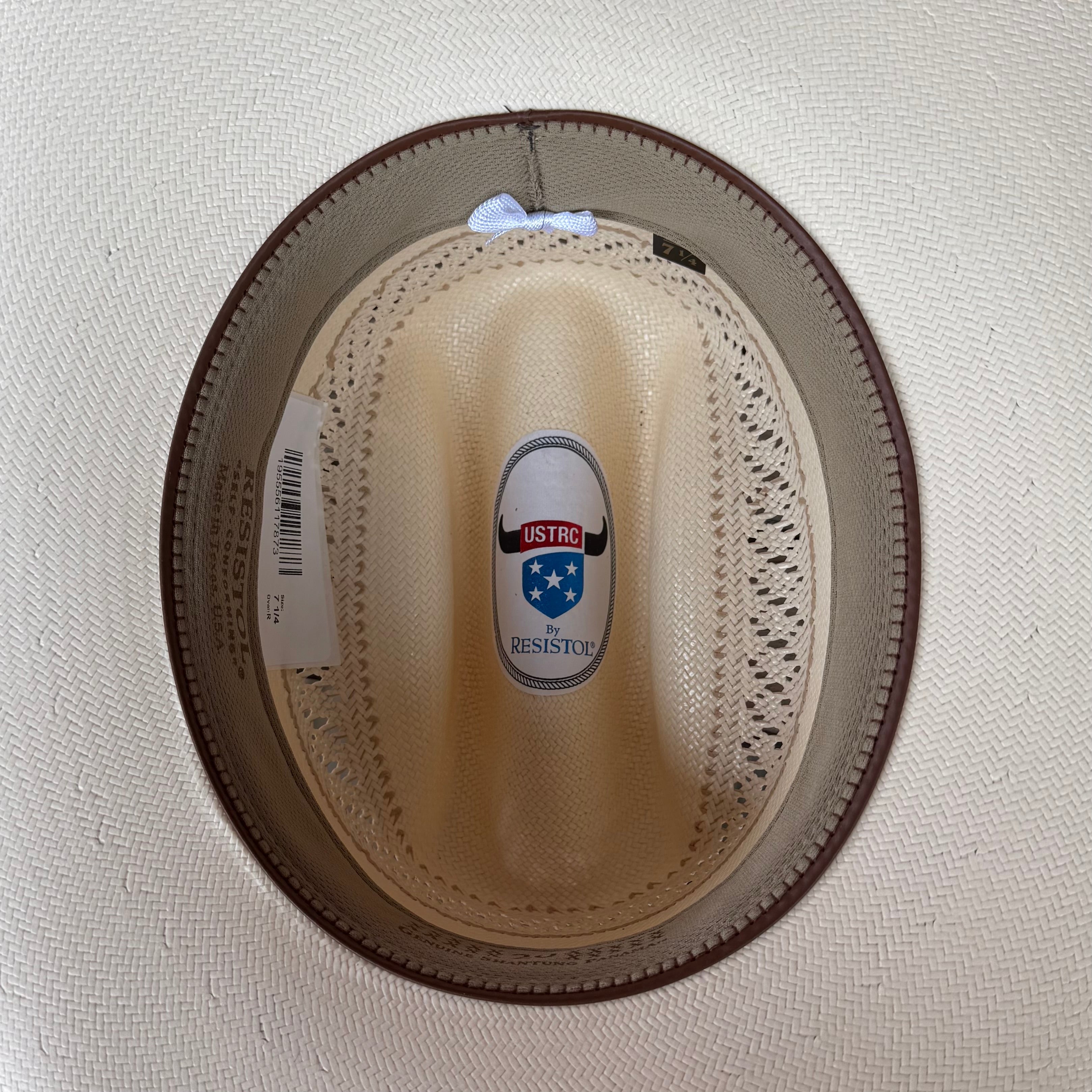 New Resistol Wildfire 20X Natural Straw Cowboy Hat