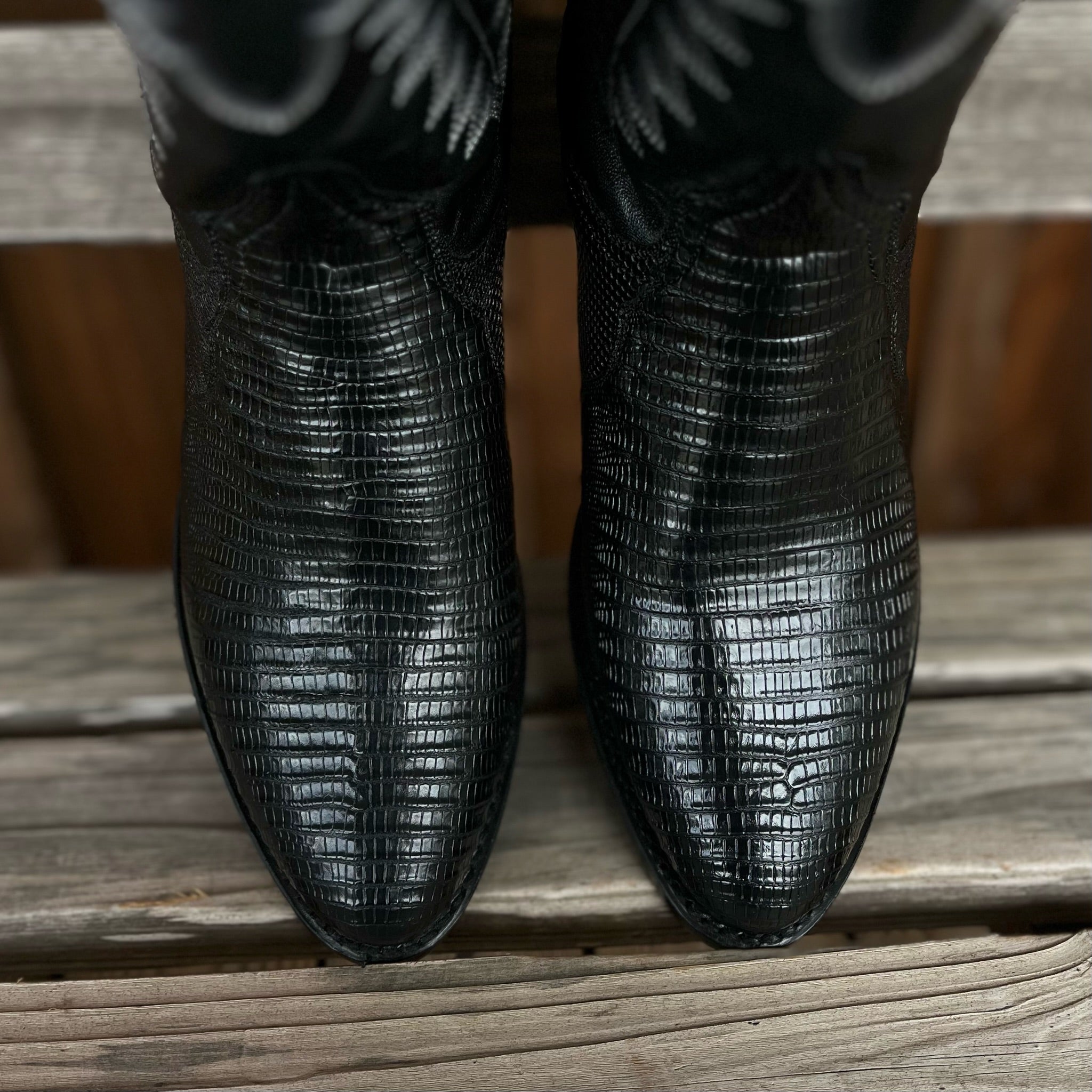 New Dan Post Winston Men’s Lizard Cowboy Boots