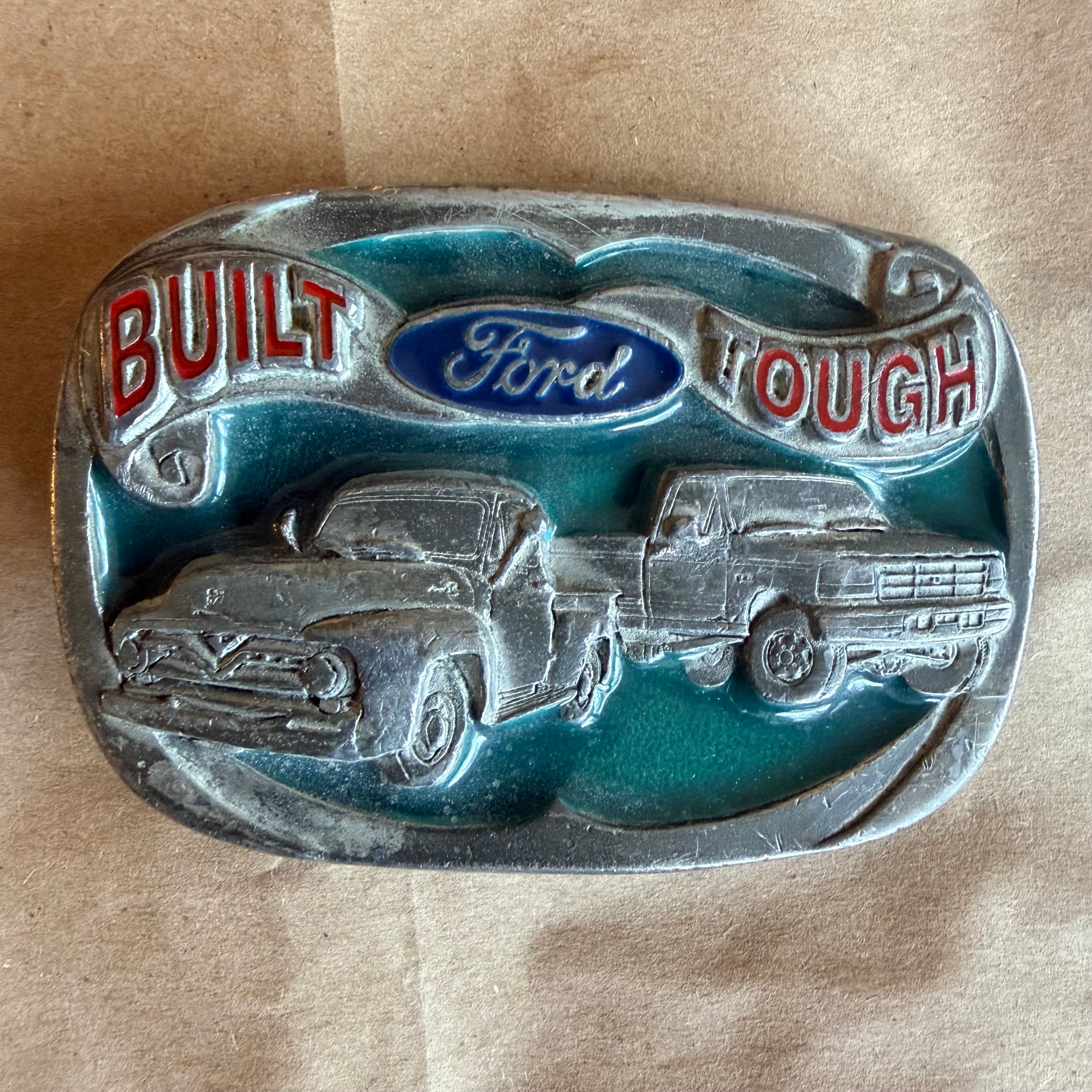 Pre-Owned Built Ford Tough Truck Belt Buckle by Buckles of America BA371