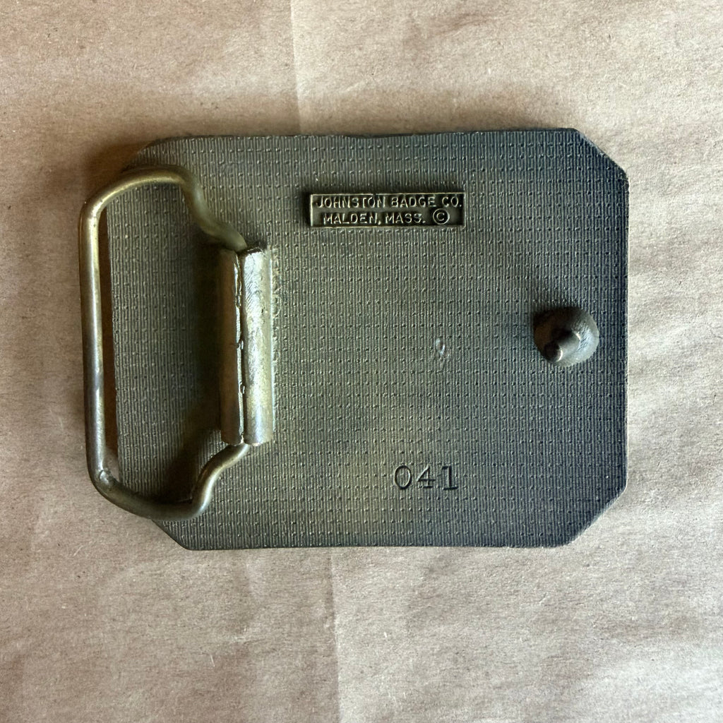 Pre-Owned Belmont County Ohio Deputy Sheriff Belt Buckle by Johnston Badge Co.