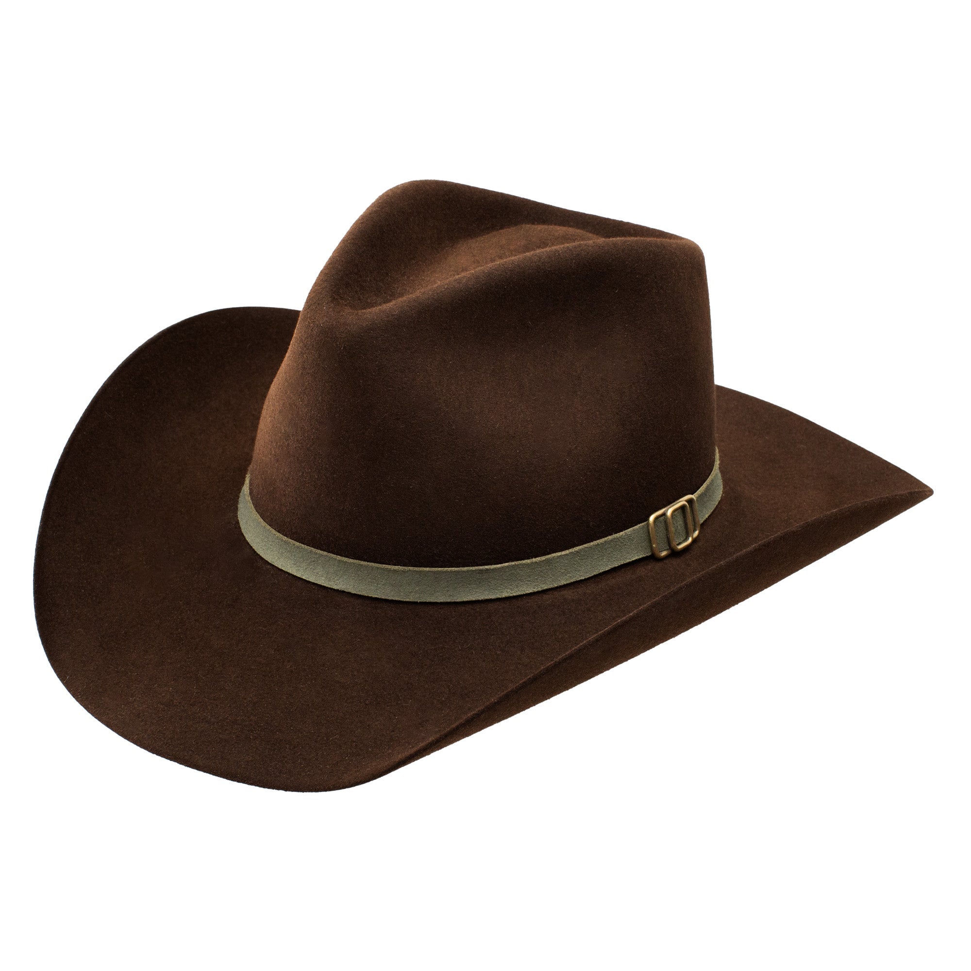New Aspen Gun Club 5X Chocolate Beaver Felt Cowboy Hat